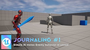Devlog - Setting up enemy AI behaviors in UE5 #1