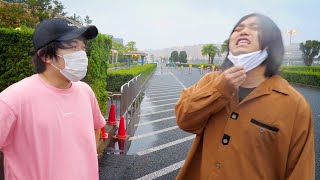 「新エリアできたからディズニー1周しようぜ!」が「ディズニーの外側を一周する企画」だったドッキリwwww
