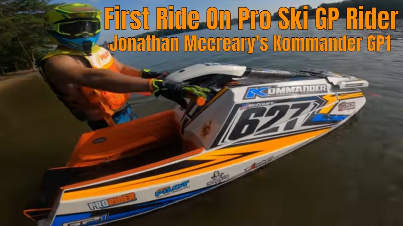 First Ride On Kommander GP1 | Jonathan McCreary's Pro Ski Gp Race Ski ...