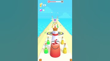 Juice Stack 3D Runner 🤯! Walkthrough Run Games New Gameplay Shorts video #shorts#foryou#fyp#gaming