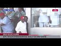 Pres.Buhari, Tinubu Campaign In Imo State [Watch]