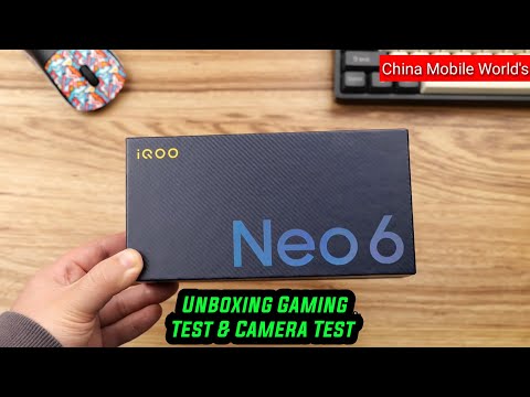 Vivo Iqoo Neo 6 5G Unboxing & Full Review! Gaming Test + Camera Test Antutu Benchmark Score Test