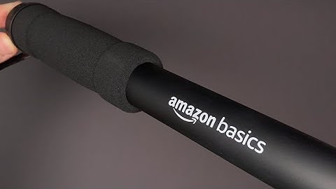 Amazon Basics Tripod Monopod unboxing & review