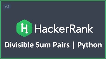 Divisible Sum Pairs | Python Hacker rank Solution