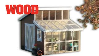 Potting Shed construction time lapse - WOOD magazine