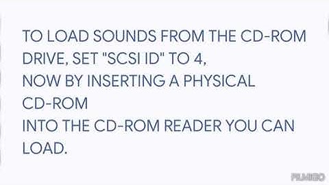 VIDEO DIMOSTRATIVO AKAI CD3000 S3000 BLUE-SCSI USB MICRO SD MEMORY CARD