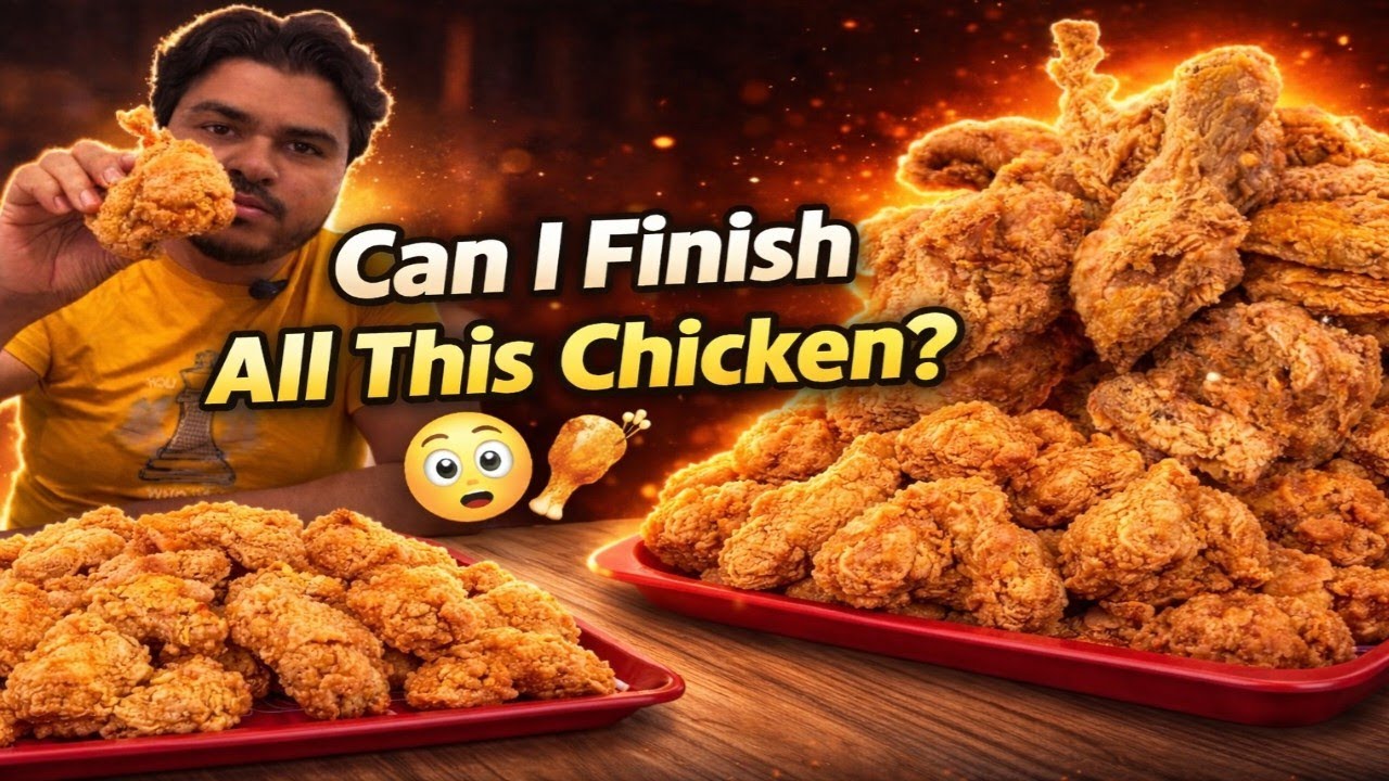 Eating KFC Fried Chicken Bucket | Full Review & Taste Test  Chicken Mukbang | Crispy Fried Chicken