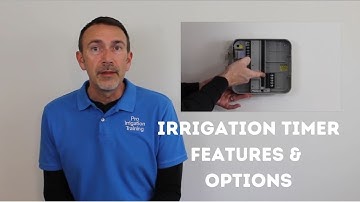 Irrigation Timer Features and Options