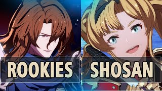 GBVSR: Rookies (Siegfried) Vs Shosan (Zeta) | High Level Gameplay.