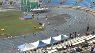 20160327125931 105年臺北市春季全國田徑公開賽國女組400公尺跨欄決賽 臺中市五權國中何紫潔奪金牌、桃園市仁和國中李　葳奪銀牌、桃園市龍岡國中張柔欣奪銅牌。