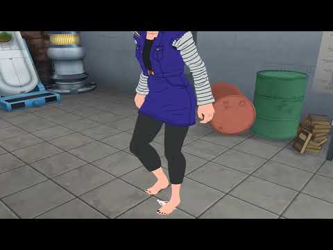 Giantess Android 18 Trample