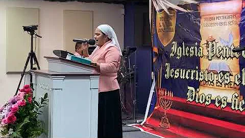 Coros de Fuego Poder  y Uncin Hermana Delia Pentec...