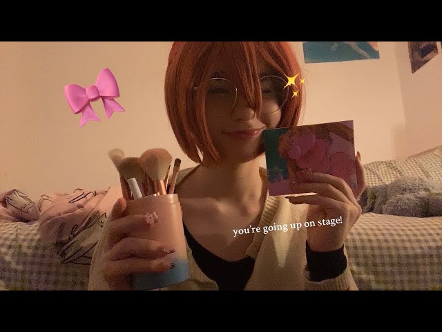 Sayori Does Your Stage Make-Up ASMR | Doki Doki Literature Club Roleplay