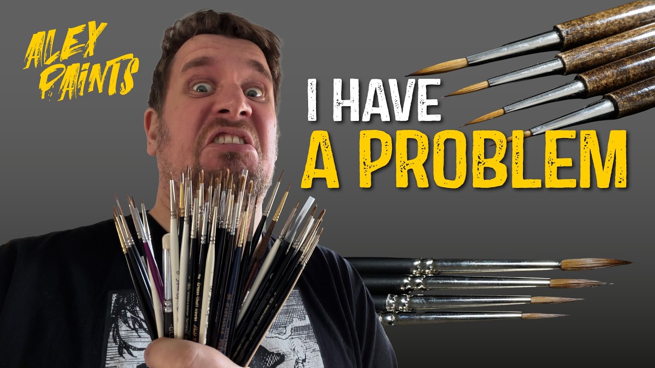 Do expensive paintbrushes actually matter? (What's The Best Brush For Miniatures?)