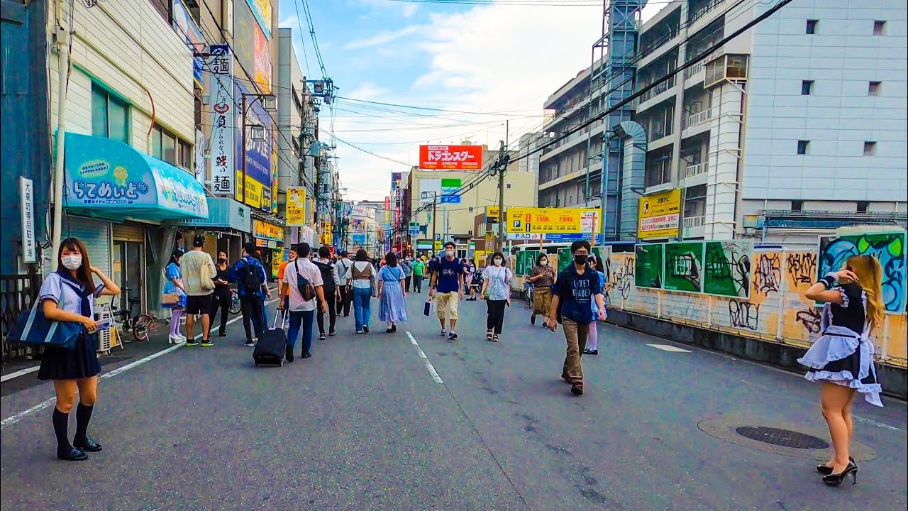 🇯🇵Винтажные игрушки в парке развлечений Den Den Town в Осаке, Япония | ADMSKI | Namba City | Josh...