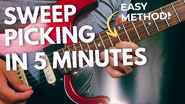 LEARN SWEEP PICKING IN 5 MINUTES! Crash Course
