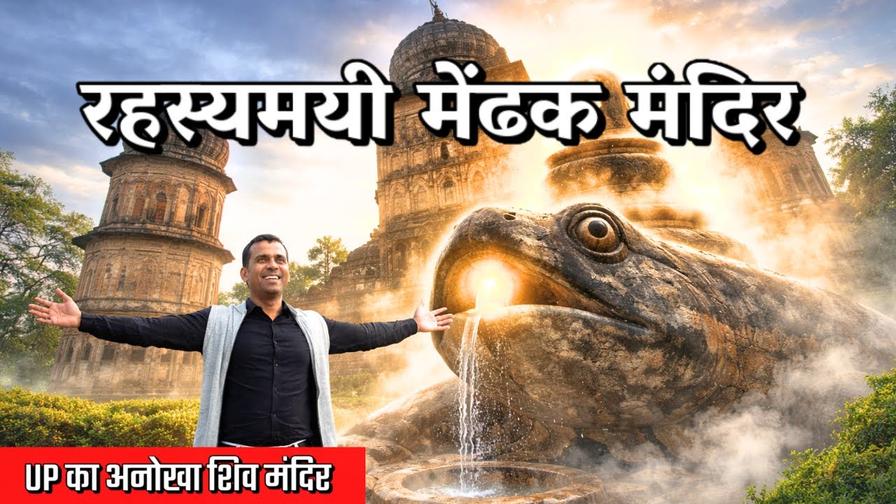 लखनऊ के पास रहस्यमयी मेंढक मंदिर | Narvdeshwar Mahadev Mandir | Shiv Mandir UP