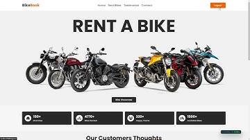 Bike Rent Website Development Using MERN Stack Project