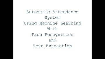 Streamline Attendance Tracking: Automatic System with Face Recognition & Text Extraction