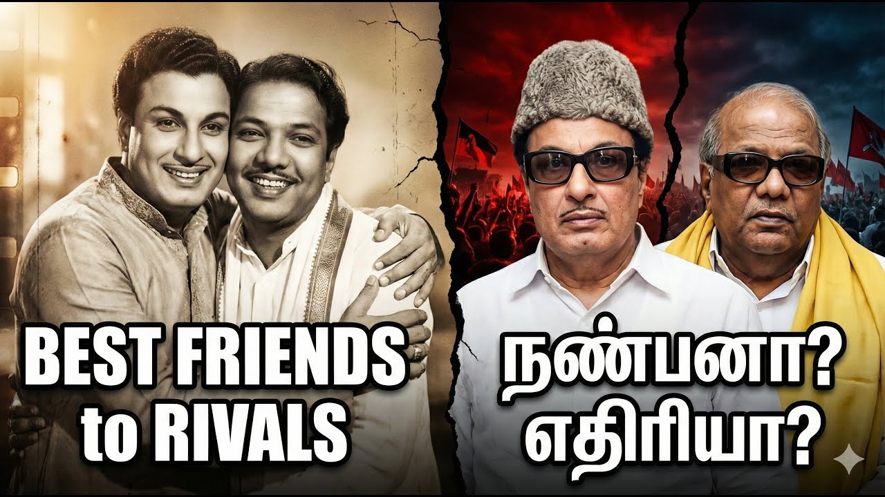 MGR vs Karunanidhi: The Friendship That Changed Tamil Nadu Politics | பிம்பம் vs கலை