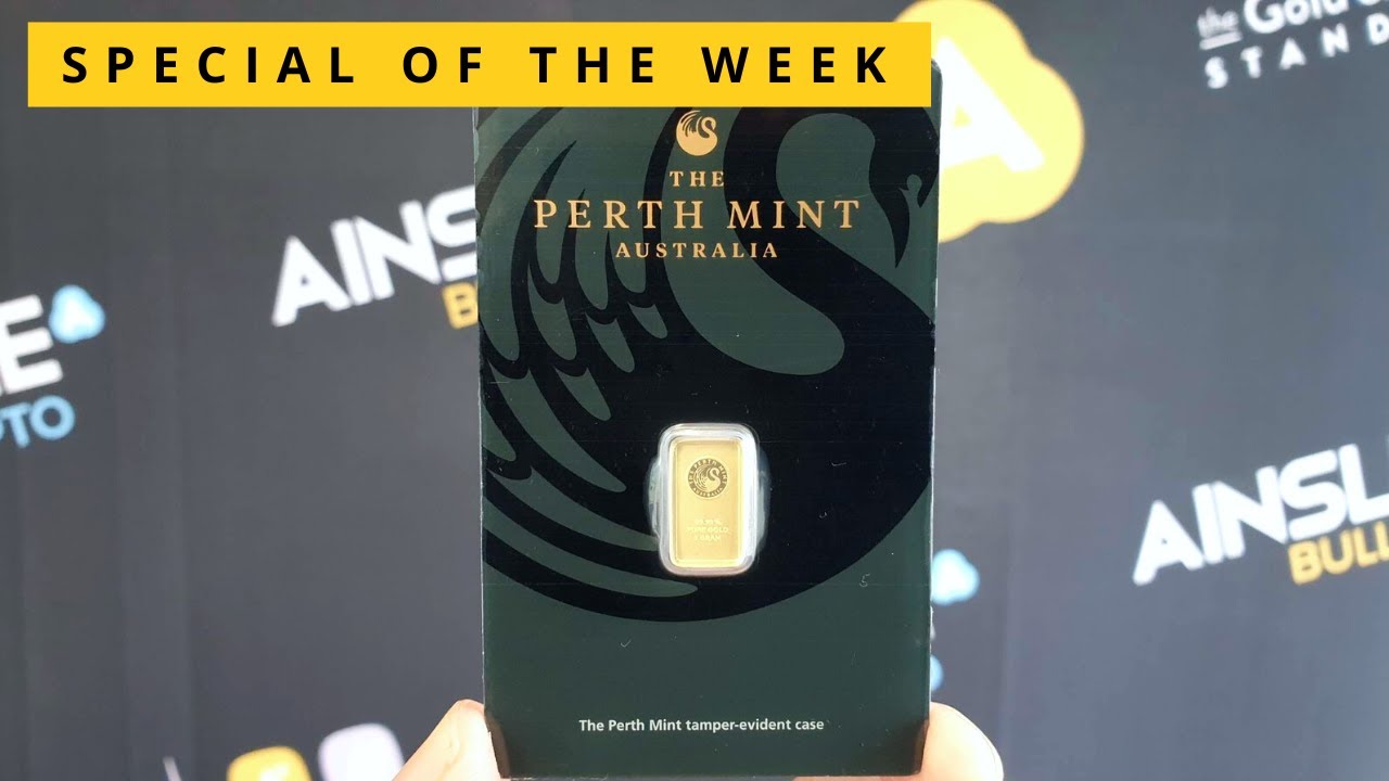 SPECIAL: Perth Mint 1g Minted Gold Bar (24hrs ONLY!)