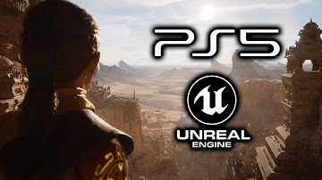 PlayStation 5 In Engine Gameplay! First Look! (Unreal Engine 5 Revealed)