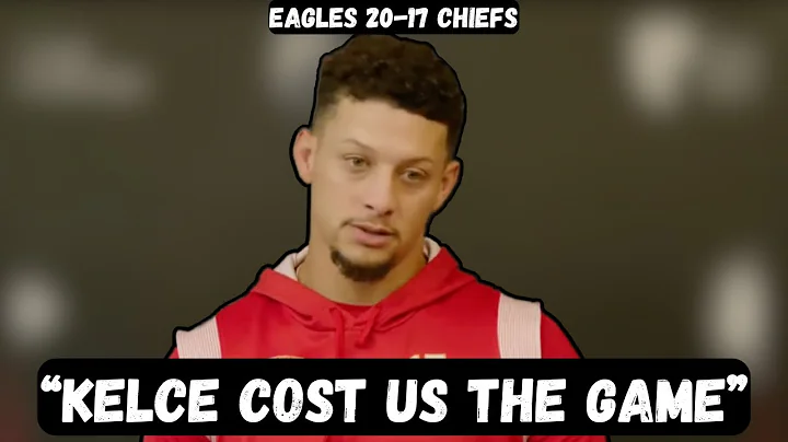 Patrick Mahomes BLASTS Travis Kelce after loss - Post Game Interview - Eagles vs Chiefs