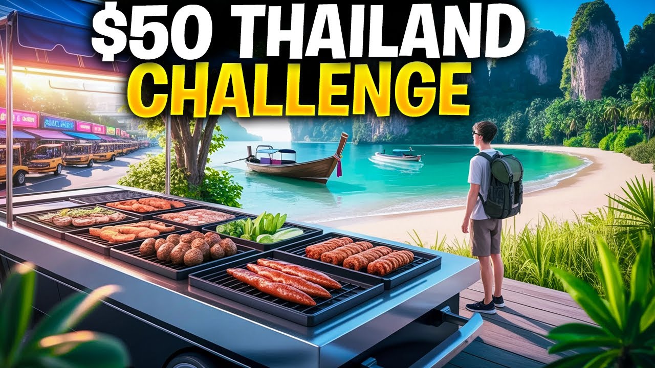 What $50 a Day Gets You in Thailand | Budget Travel Challenge