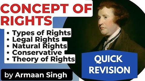 LEC 27 |  UPSC  |  PSIR  | CONCEPT OF RIGHTS | QUICK REVISION  |