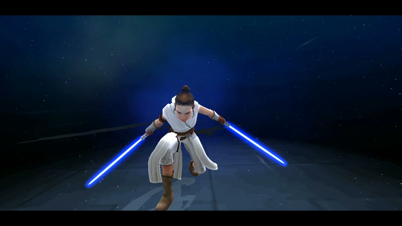 Omnicron Zam Wessel vs GALACTIC LEGEND REY YouTube