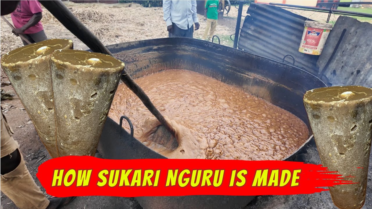 HOW TO MAKE SUKARI NGURU LOCALLY  (JAGGERY)| NATURAL SUGAR MADE THE KENYAN WAY . 