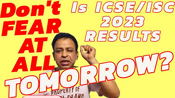ICSE/ISC Result 2023 | CBSE Result message for ICSE/ISC 2023 Update on Result Date@TuitionICSEOnline