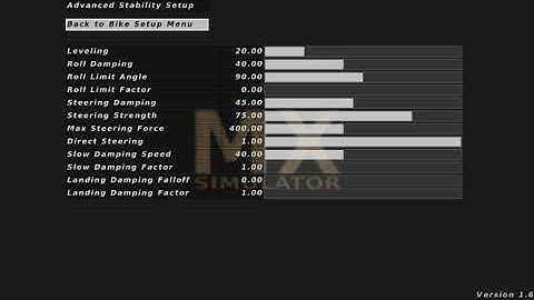 Beginners Guide/Mx Simulator Bike Setup