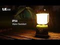 LE LED Camping Lantern, Battery Powered LED with 1000LM, 4 Light Modes, Waterproof Tent Light