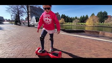 Hoverboard Tutorial Beginners: How to get on and off, move forward and backward and turn.