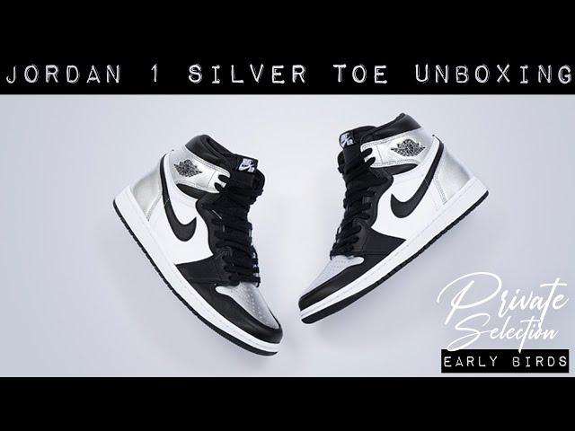 【新品、未使用❗️】Nike Air Jordan High Silver Toe Jordan 1 Retro High Silver Toe (Women's) - CD0461-001 - US