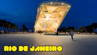 That's how nights are in Downtown Rio de Janeiro | Brazil 🇧🇷【4K】 2024