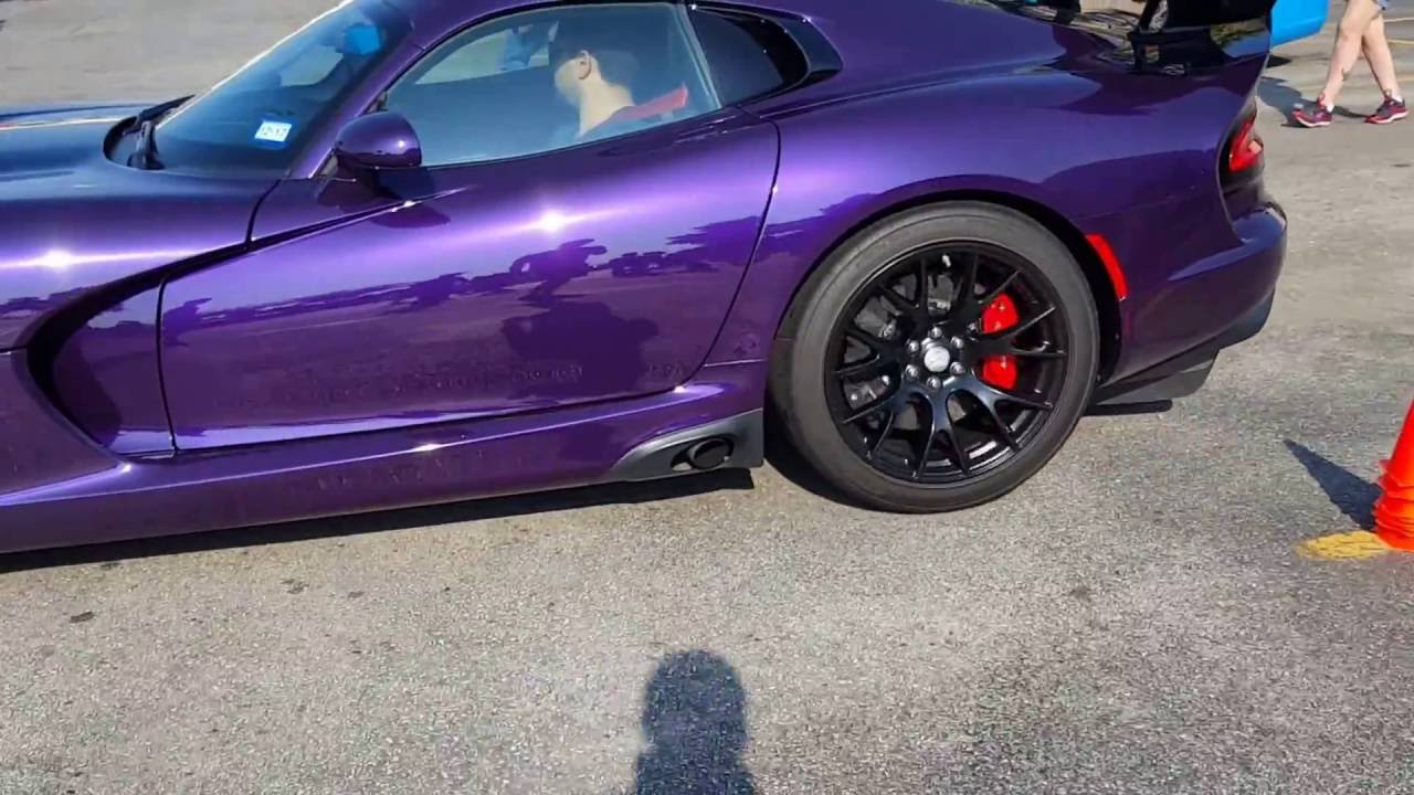 Purple Dodge Viper Acr Youtube Purple Dodge Viper Acr Youtube