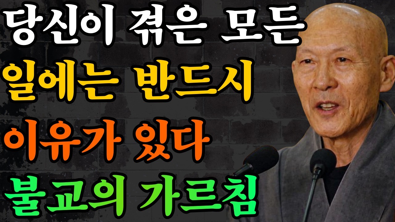 당신이 겪은 모든 일에는 반드시 이유가 있다 ― 불교의 가르침