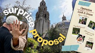 HE PROPOSED!! 💍 Surprise Proposal Caught on Camera | Balboa Park at The Old Globe San Diego 2026