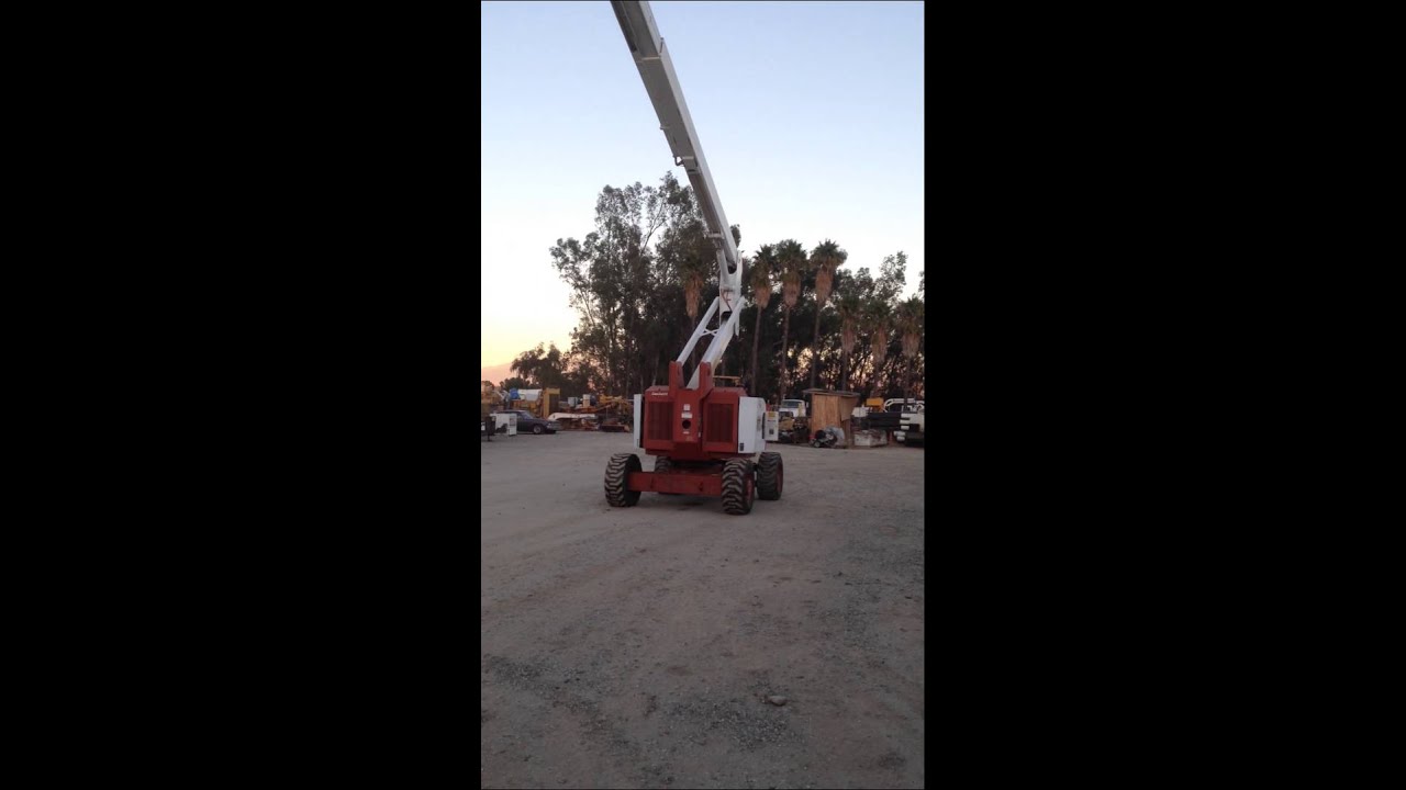 Snorkel lift in action YouTube