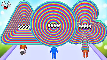 LAYER MAN 3D | ASMR Gameplay iOS,Android Walkthrough Pro Game Mobile (Big Head Man Run) ASD4A2P