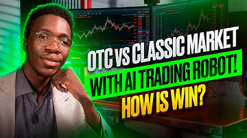 OTC vs Classic Market with AI Robot | Pocket option trading | binary options trading with Bot