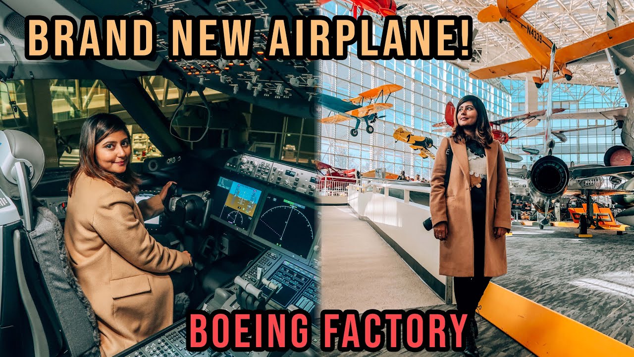 ⁣BRAND NEW AIRCRAFT DELIVERY ✈️ Visiting the Boeing Factory - Seattle, Inside Vistara’s Dreamliner!