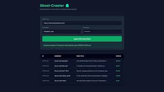 How I Built a Stealth Web Scraper with Python & React (Ghost-Crawler Demo)