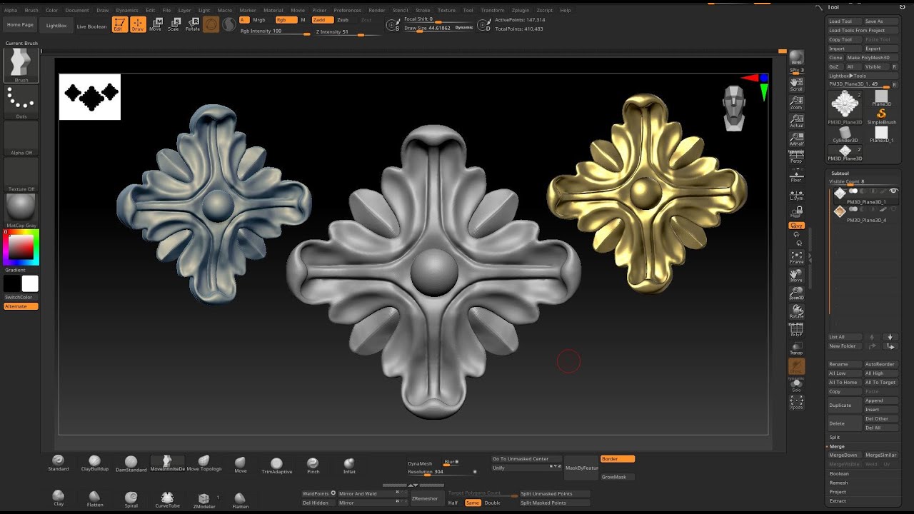 Zbrush tutorial - YouTube