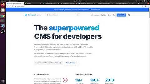 Installing KeystoneJS 6, NodeJS, Yarn and PostgreSQL