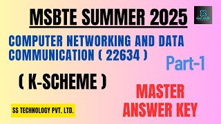 Computer Network &amp; Data Communication | 2 Marks Questions | Part 1 | MSBTE Exam 2025 | Master Paper