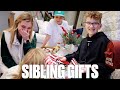 Secret sibling gift exchange  good gift vs bad gift  buying christmas gifts for siblings