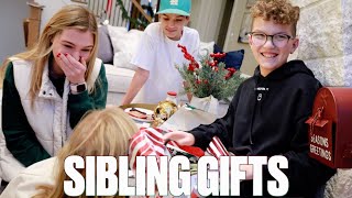 SECRET SIBLING GIFT EXCHANGE | GOOD GIFT VS BAD GIFT | BUYING CHRISTMAS GIFTS FOR SIBLINGS